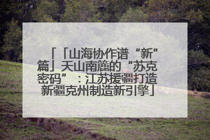 「山海协作谱“新”篇」天山南簏的“苏克密码”：江苏援疆打造新疆克州制造新引擎