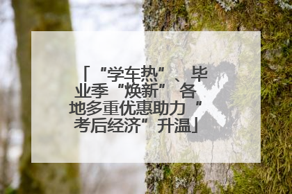 “学车热”、毕业季“焕新” 各地多重优惠助力“考后经济”升温