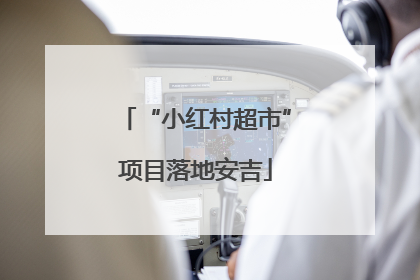 “小红村超市”项目落地安吉
