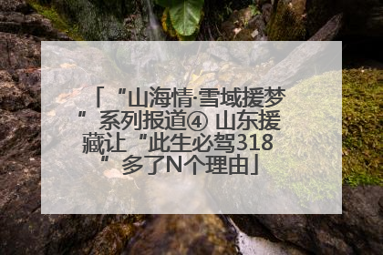 “山海情·雪域援梦”系列报道④ 山东援藏让“此生必驾318”多了N个理由