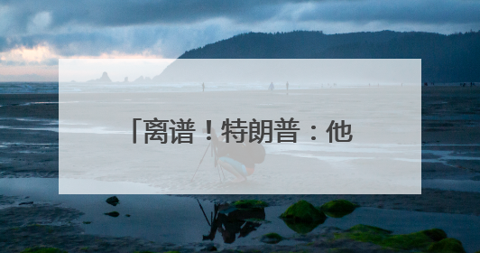 离谱！特朗普：他亲热地叫我爸爸，北约秘书长：我没有