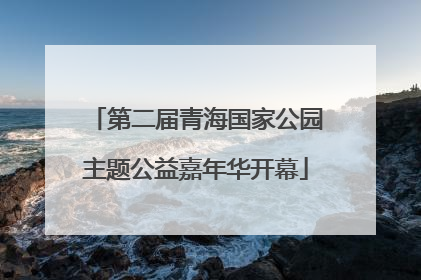 第二届青海国家公园主题公益嘉年华开幕