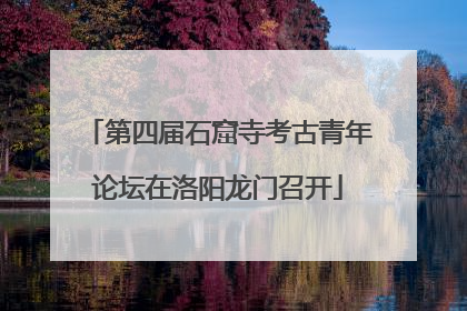 第四届石窟寺考古青年论坛在洛阳龙门召开