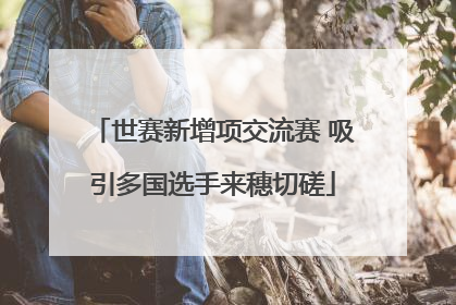 世赛新增项交流赛 吸引多国选手来穗切磋