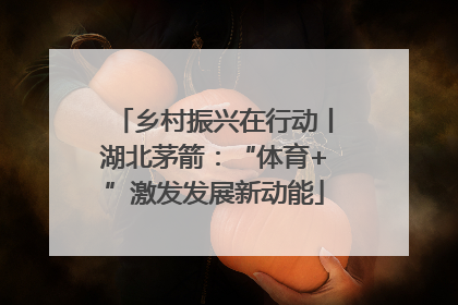 乡村振兴在行动丨湖北茅箭：“体育+”激发发展新动能