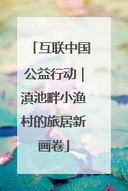 互联中国公益行动｜滇池畔小渔村的旅居新画卷