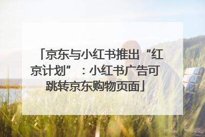京东与小红书推出“红京计划”：小红书广告可跳转京东购物页面