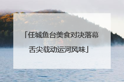 任城鱼台美食对决落幕 舌尖载动运河风味
