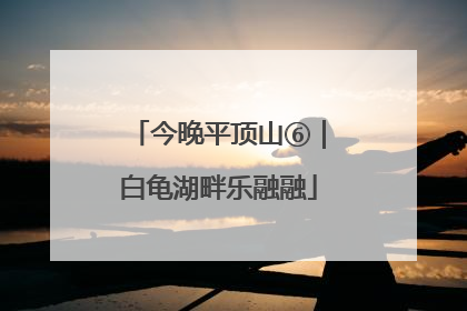 今晚平顶山⑥｜白龟湖畔乐融融