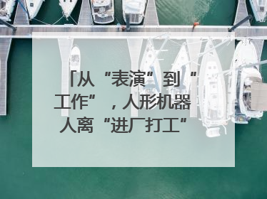 从“表演”到“工作”，人形机器人离“进厂打工”还有多久？｜机器人商业新纪元