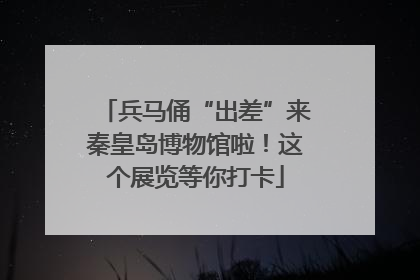 兵马俑“出差”来秦皇岛博物馆啦！这个展览等你打卡