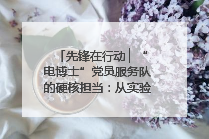 先锋在行动 ▏“电博士”党员服务队的硬核担当：从实验室到抗洪一线