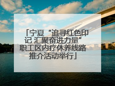 宁夏“追寻红色印记 汇聚奋进力量”职工区内疗休养线路推介活动举行