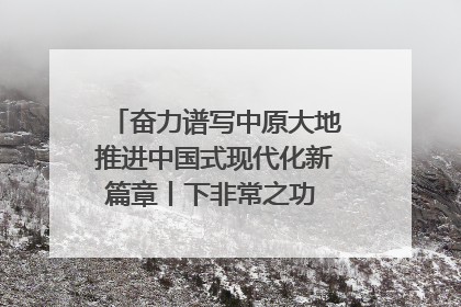 奋力谱写中原大地推进中国式现代化新篇章丨下非常之功 战非常“三夏”