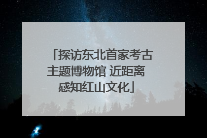 探访东北首家考古主题博物馆 近距离感知红山文化