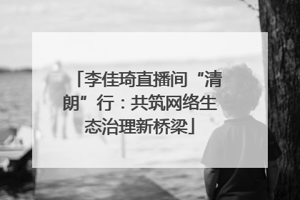 李佳琦直播间“清朗”行：共筑网络生态治理新桥梁