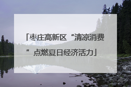 枣庄高新区“清凉消费”点燃夏日经济活力