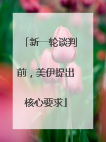 新一轮谈判前，美伊提出核心要求