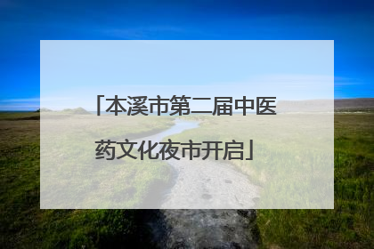 本溪市第二届中医药文化夜市开启