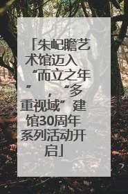 朱屺瞻艺术馆迈入 “而立之年” ，“多重视域”建馆30周年系列活动开启