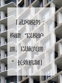 武冈税务：构建“以税护遗、以旅兴遗”长效机制