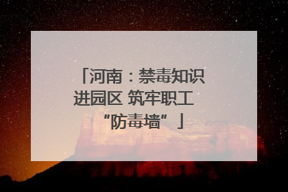 河南：禁毒知识进园区 筑牢职工“防毒墙”
