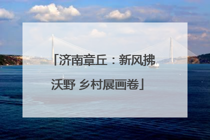 济南章丘：新风拂沃野 乡村展画卷