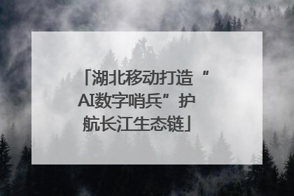 湖北移动打造“AI数字哨兵”护航长江生态链