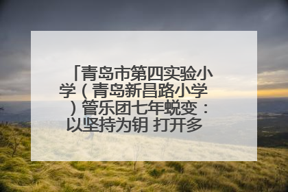 青岛市第四实验小学（青岛新昌路小学）管乐团七年蜕变：以坚持为钥 打开多元成长之门