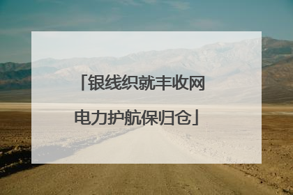 银线织就丰收网 电力护航保归仓