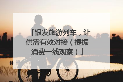 银发旅游列车，让供需有效对接（提振消费一线观察）