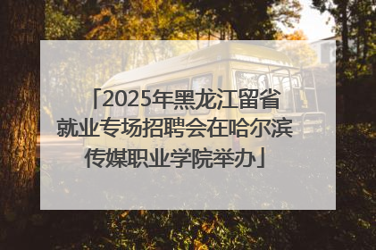 2025年黑龙江留省就业专场招聘会在哈尔滨传媒职业学院举办