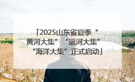 2025山东省夏季“黄河大集”“运河大集”“海洋大集”正式启动