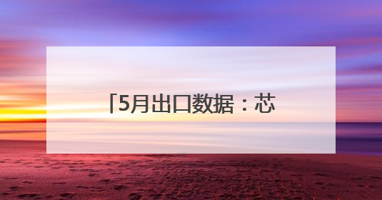 5月出口数据：芯片、船舶继续大涨 手机、家电下滑